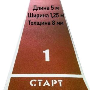 Купить Дорожка для разбега 5 м х 1,25 м. Толщина 8 мм в Сарове 
